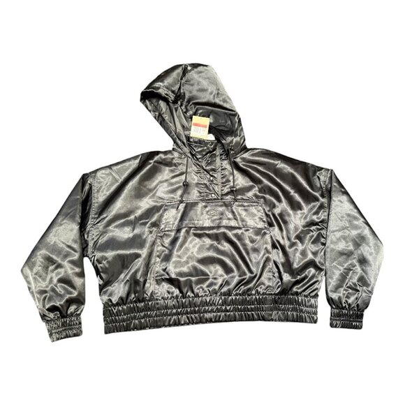 Nike Circa 96 Women's Black Hooded Jacket (NWT) LARGE - Picture 2 of 6